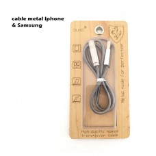 Cable Metal For Samsung & Iphone